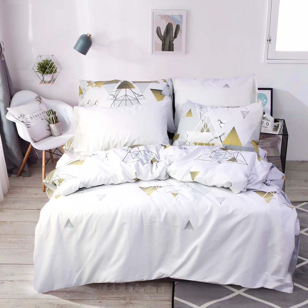 

Пододеяльник Т0772 (175х210) Еней-Плюс, цвет: белый, желтый