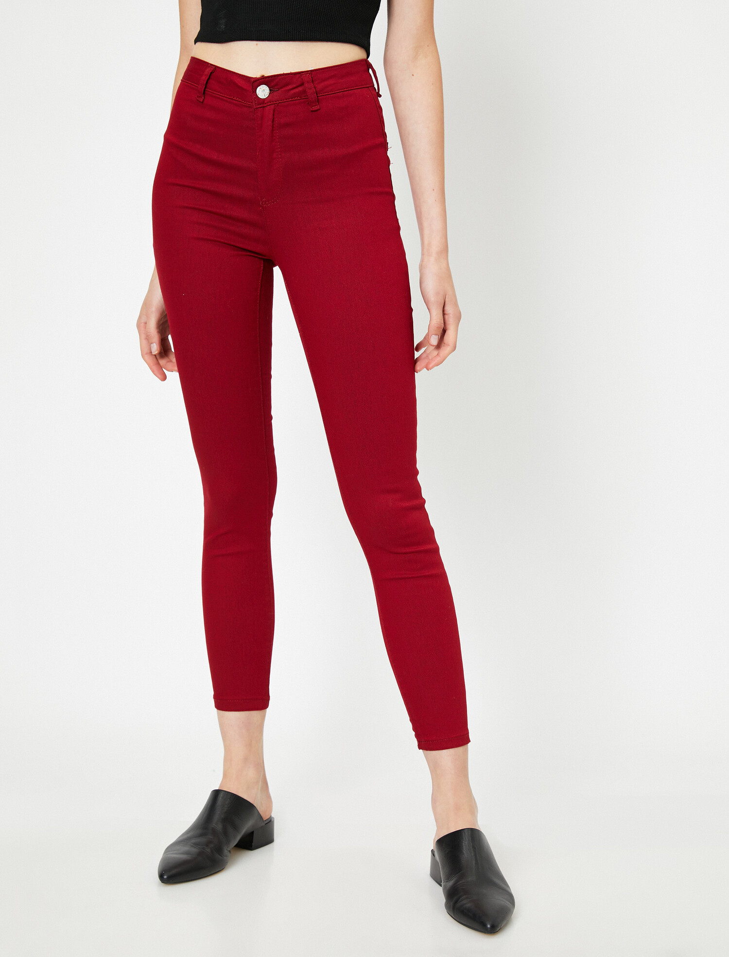 

Брюки Koton 9YAL41888MW-401 38 Red