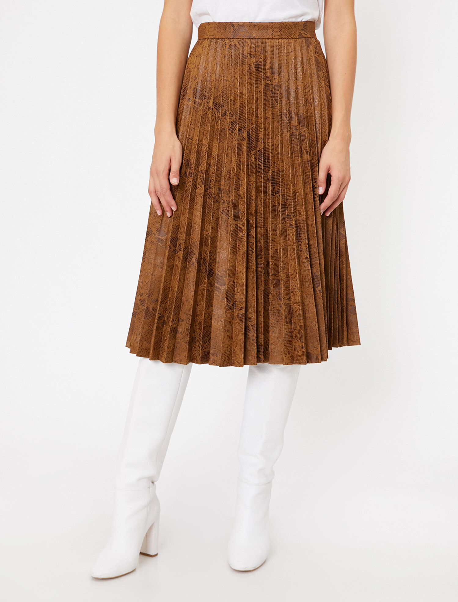 

Юбка Koton 0KAK72422UW-D70 36 Brown Design