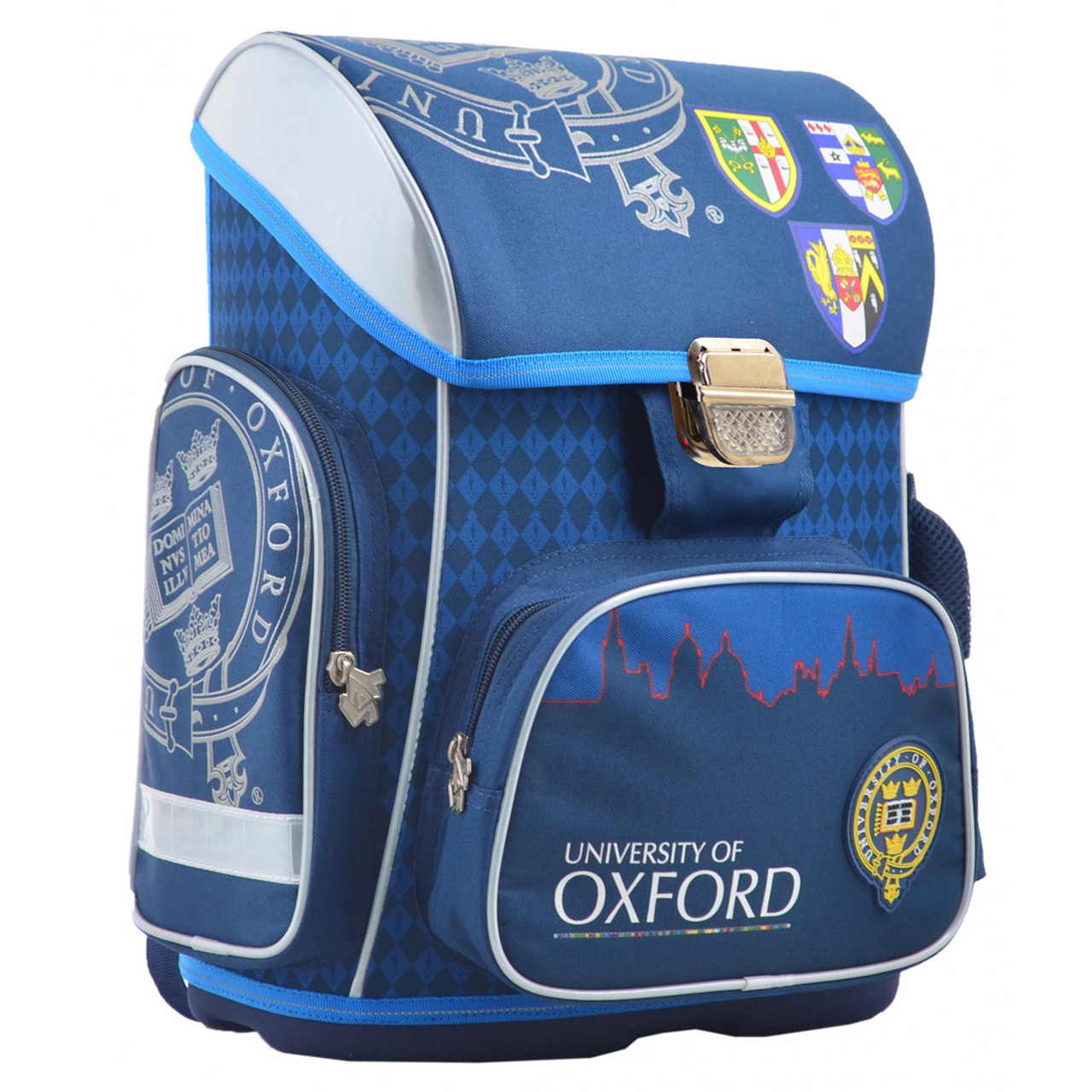 

Рюкзак школьный ортопедический каркасный YES H-26 Oxford 40х30х16 (555086)