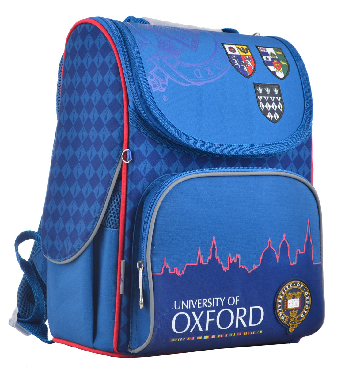 

Рюкзак школьный ортопедический каркасный YES H-11 Oxford 34х26х14 (555128)