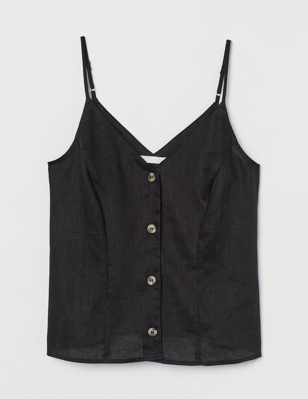 

Майка H&M Ж1065393 цвет черный L