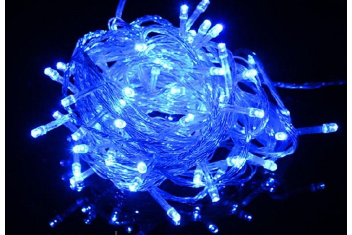 

Гирлянда светодиодная LED 200 синяя