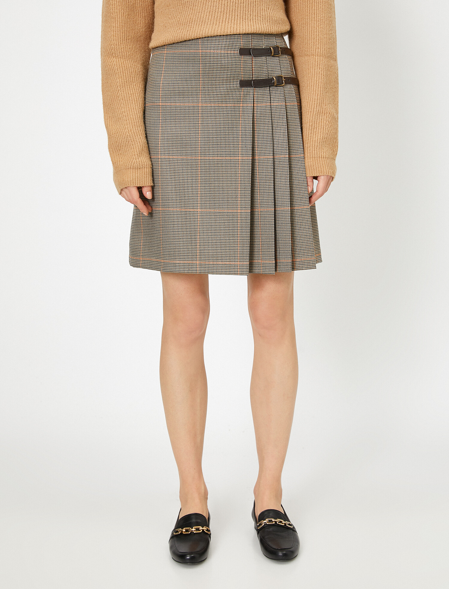 

Юбка Koton 0KAK72678UW-P59 36 Brown Check