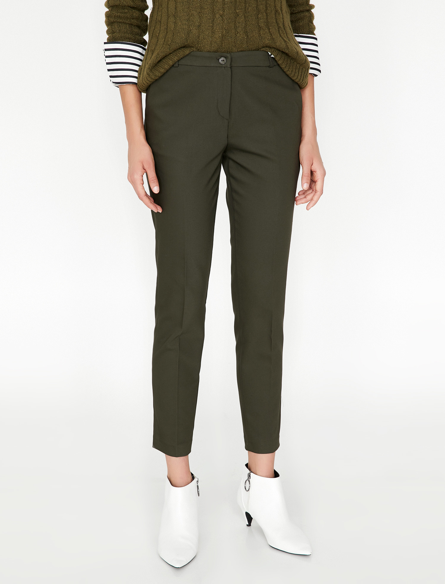 

Брюки Koton 9KAK43713EW-889 42 Khaki