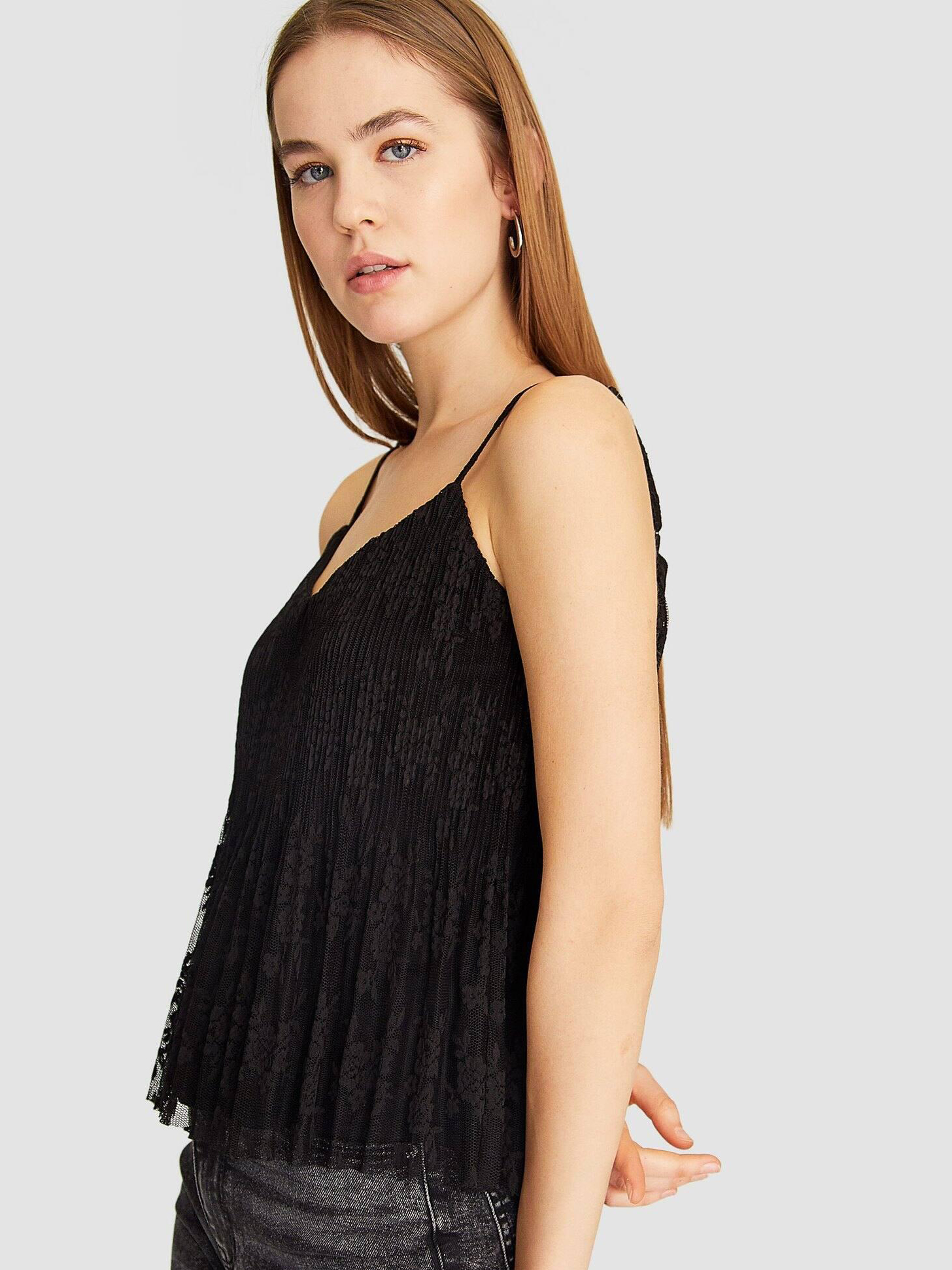 

Топ Stradivarius 6045/635/001-AAAD S Черный