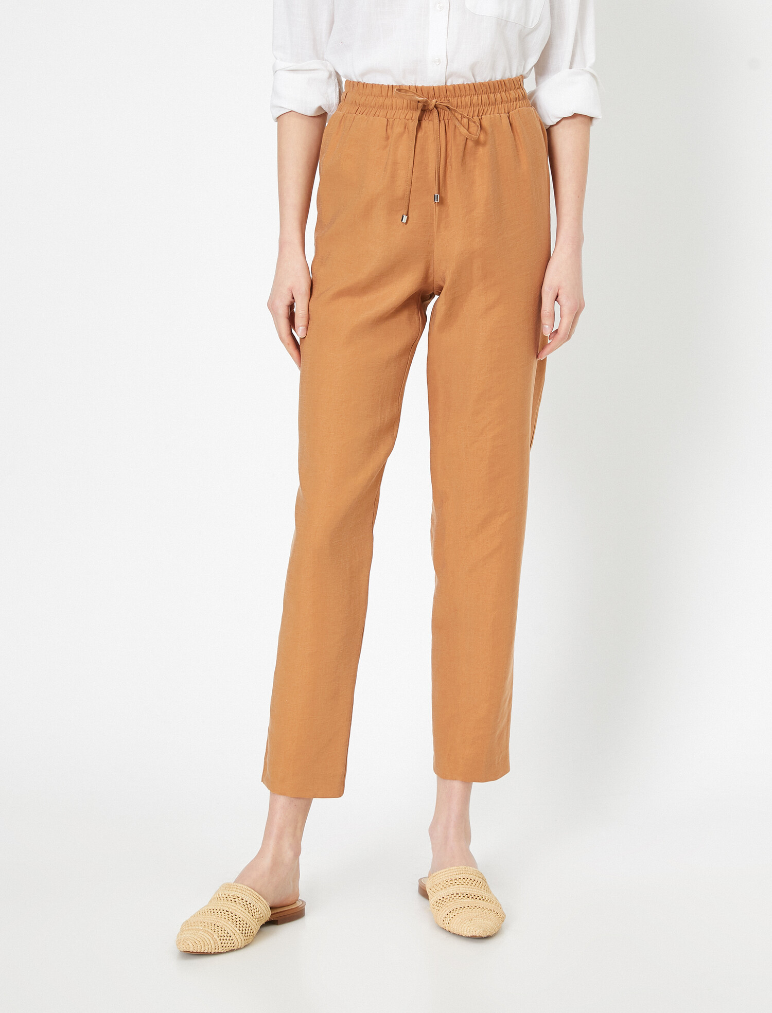 

Брюки Koton 0YAK42977UW-532  Brown, Брюки Koton 0YAK42977UW-532 38 Brown