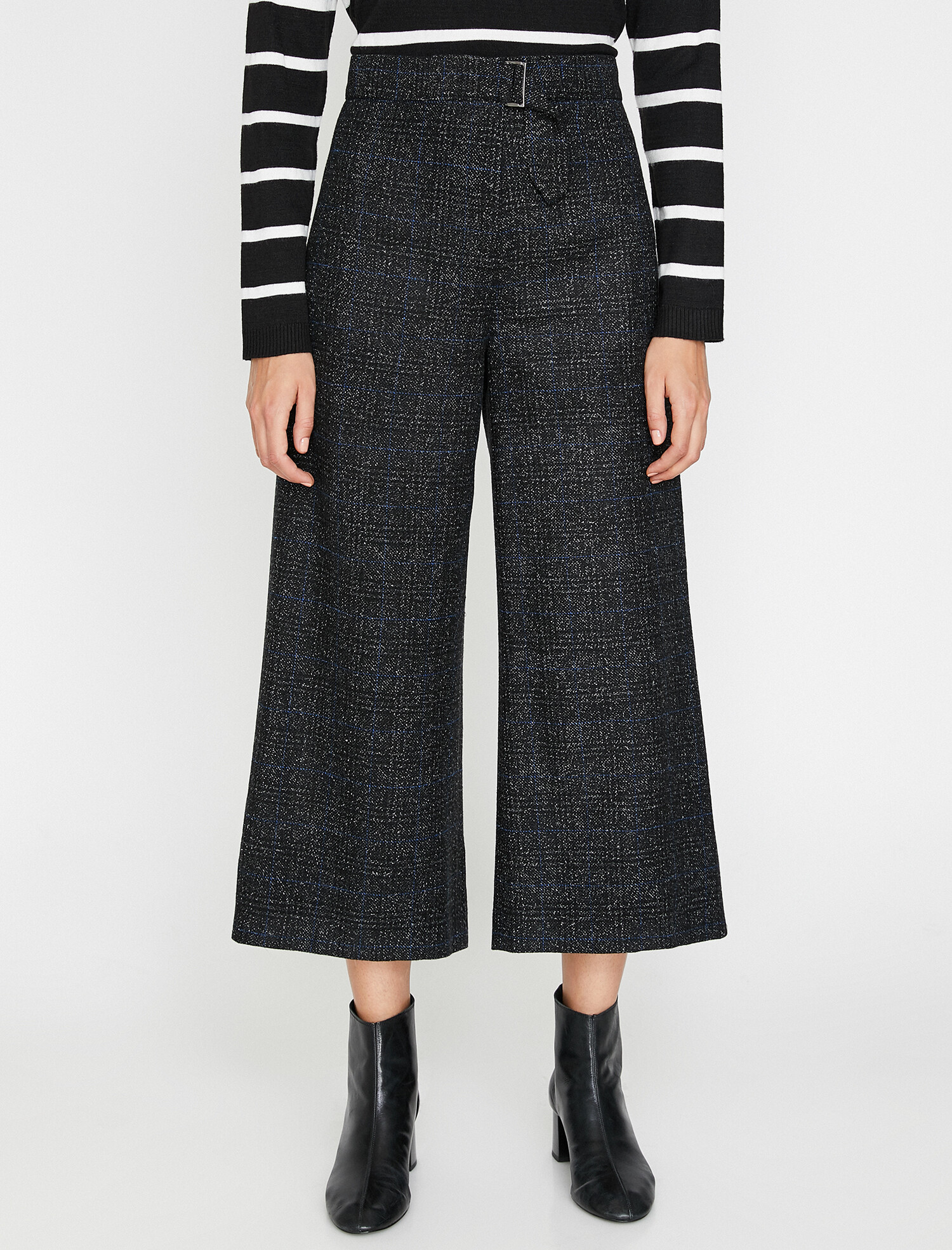 

Брюки Koton 0KAK42873UW-63T  Black Check, Брюки Koton 0KAK42873UW-63T 34 Black Check