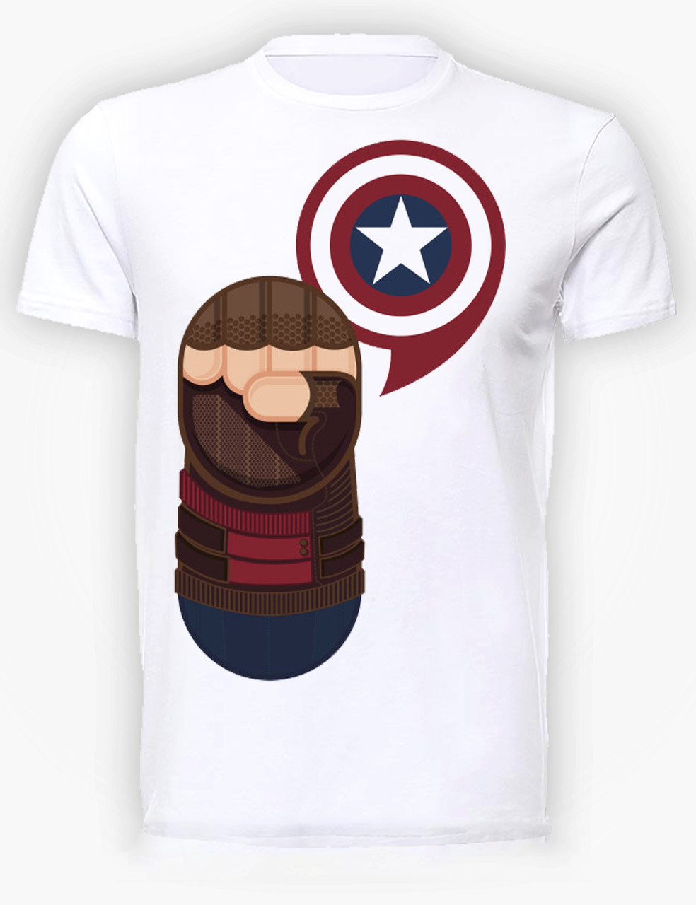 

Футболка GeekLand Капитан Америка Captain America american attributes CA.01.085 (FU21CA.01.085/man-XXL)