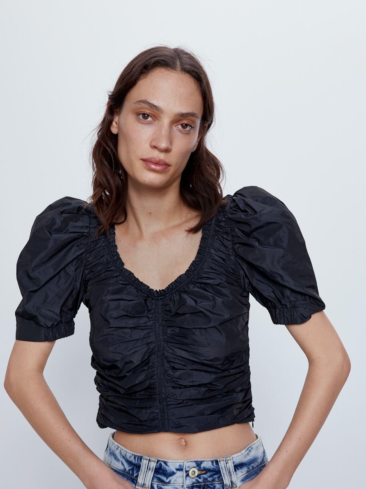 

Топ Zara 3564/025/422-AAQJ XS Темно-синий