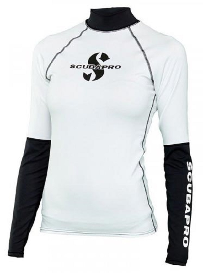 

Реглан Scubapro Rash Guard Women SHELL Бело-черный S