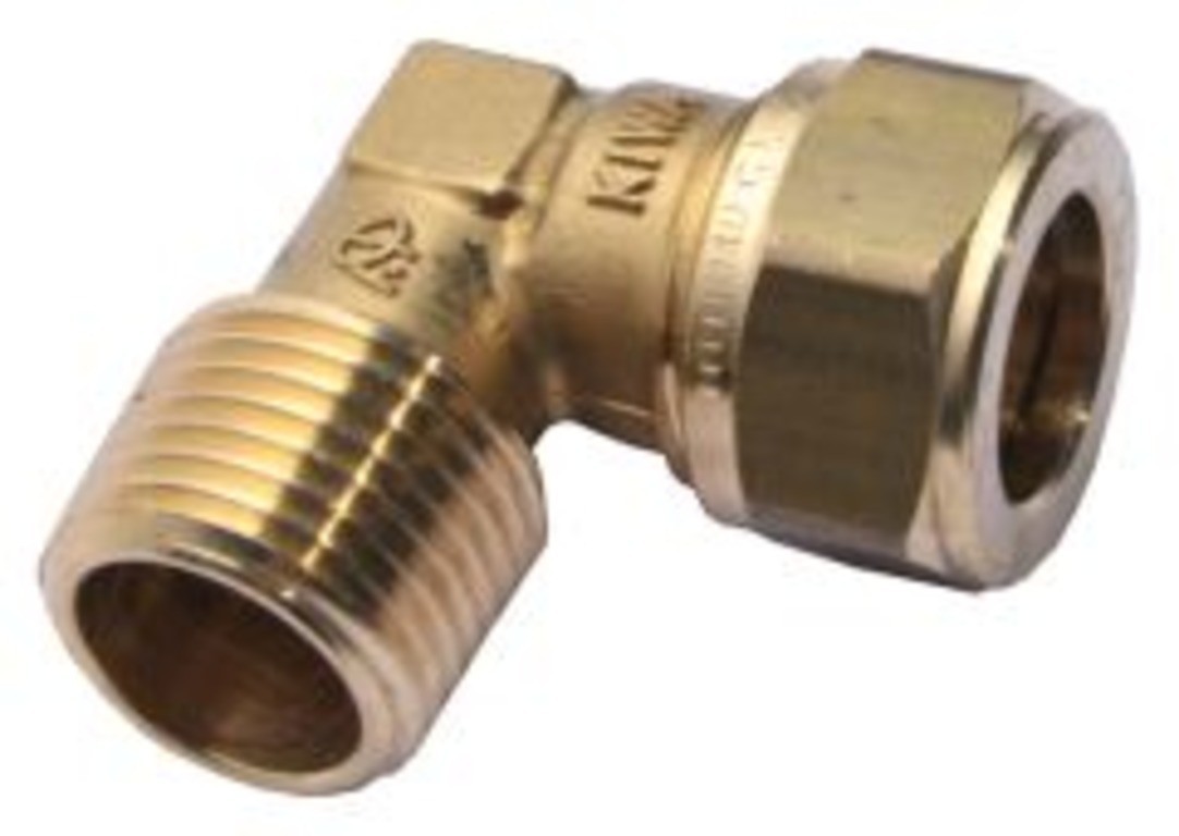 

Уголок с наружной резьбой General Fittings 3/4" Х 22