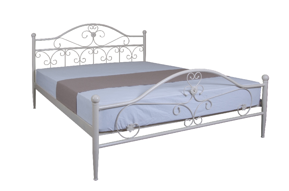 

Кровать MELBI Патриция 140 см x 190 см Бежевый