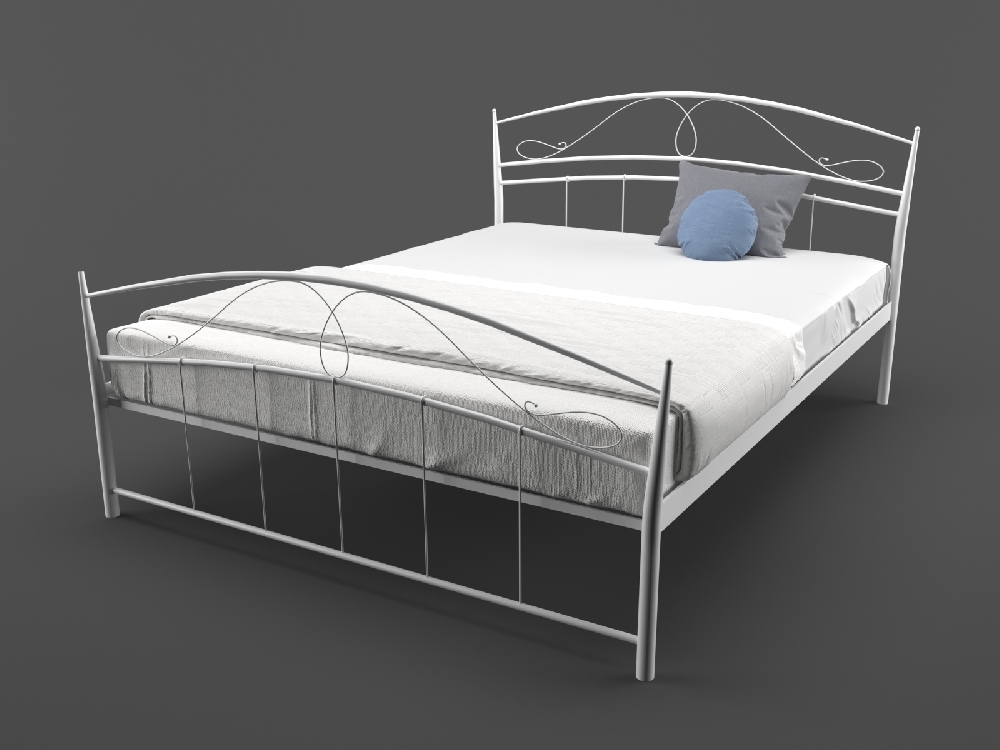 

Кровать MELBI Селена 180 см x 190 см Белый