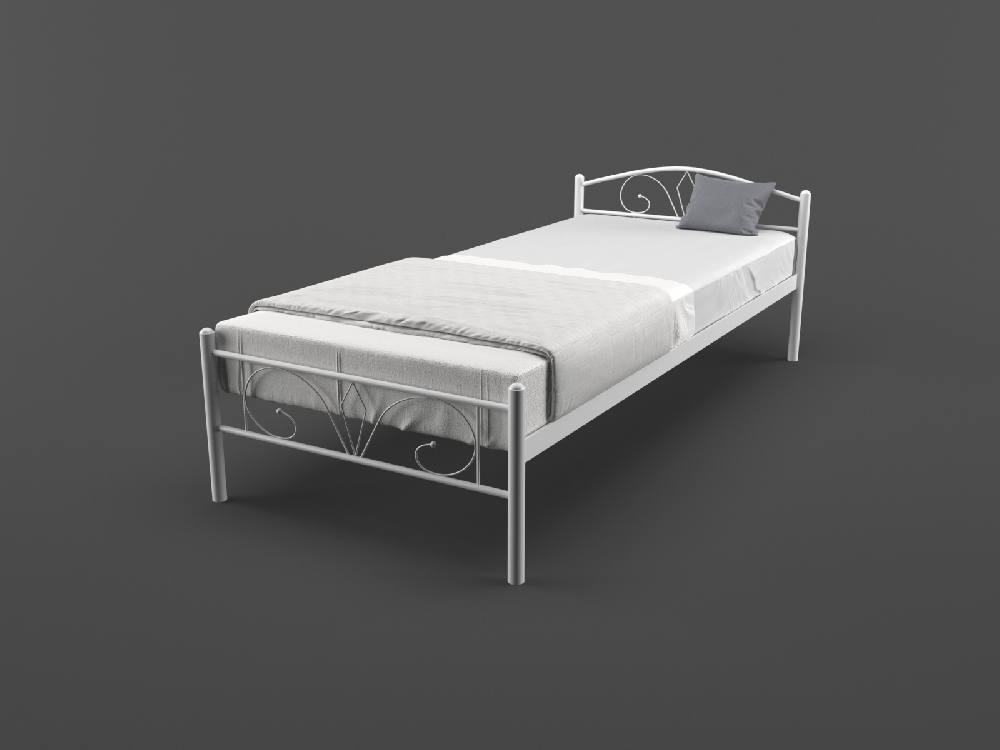 

Кровать MELBI Лара Люкс 90 см x 190 см Белый
