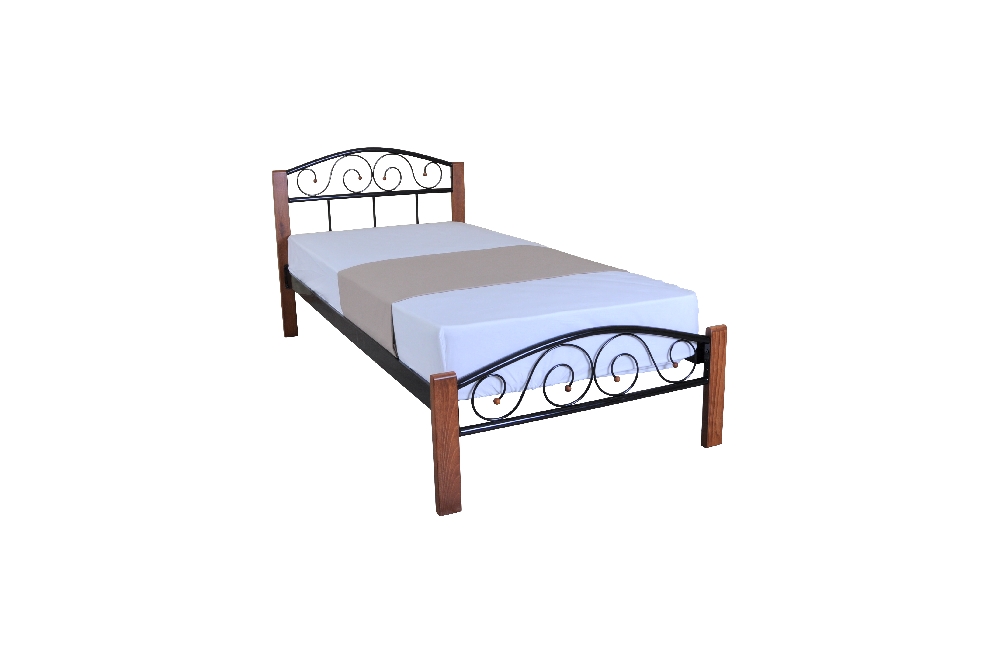 

Кровать MELBI Элис Люкс Вуд 80 см х 200 см Черный