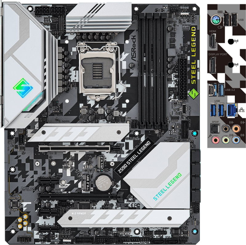 

Материнская плата ASRock Z590 Steel Legend