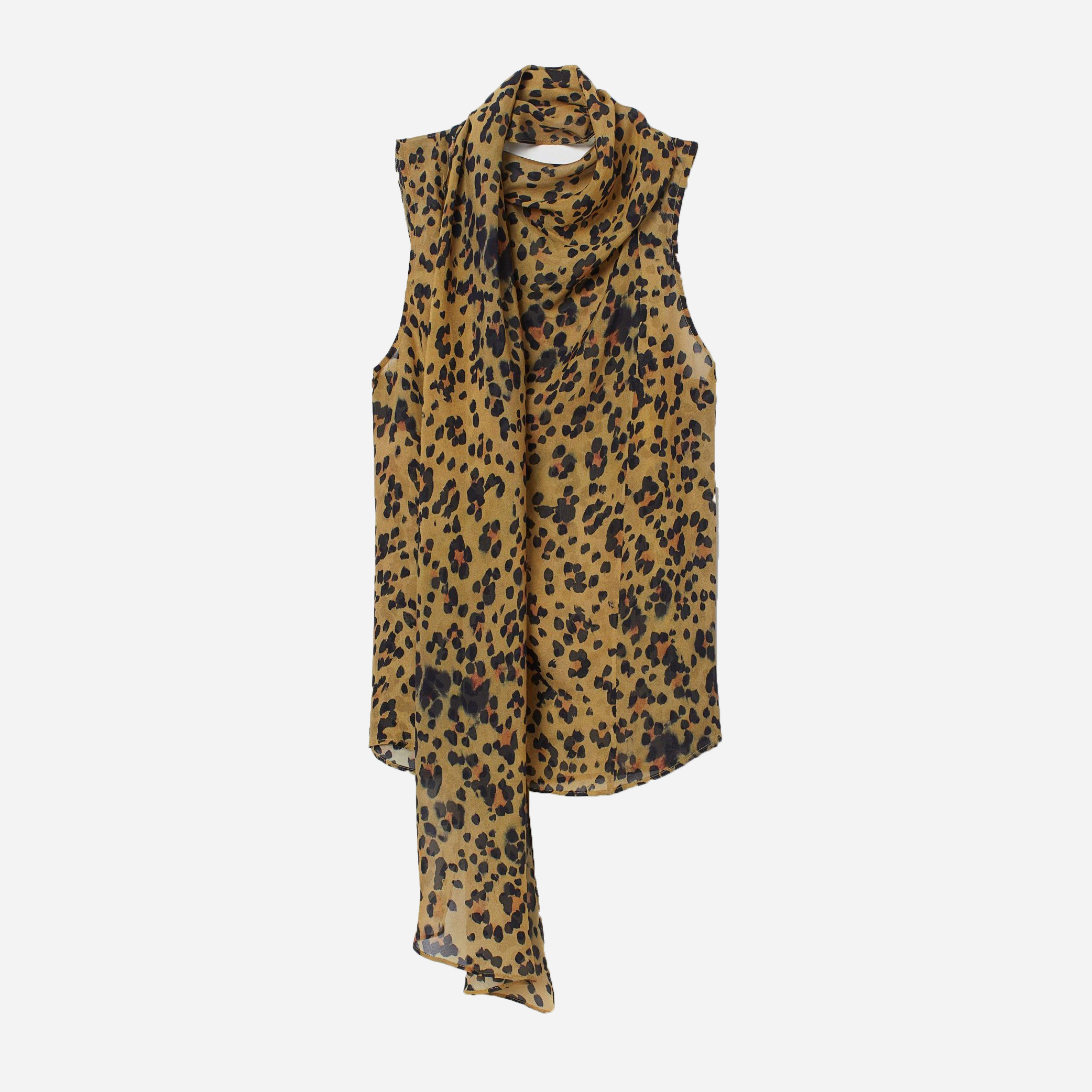 

Блузка H&M 7384819-AEEU 40 Зеленая с черным