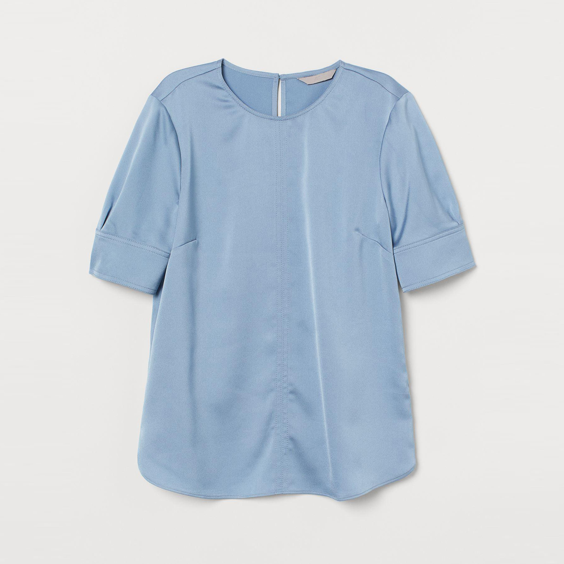 

Блузка H&M 8596681-ACUP 48 Голубая