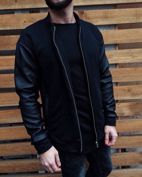 

Бомбер Chernyy Kot SARMAT 1437BLACK Черный, Бомбер Chernyy Kot SARMAT 1437BLACK Черный S