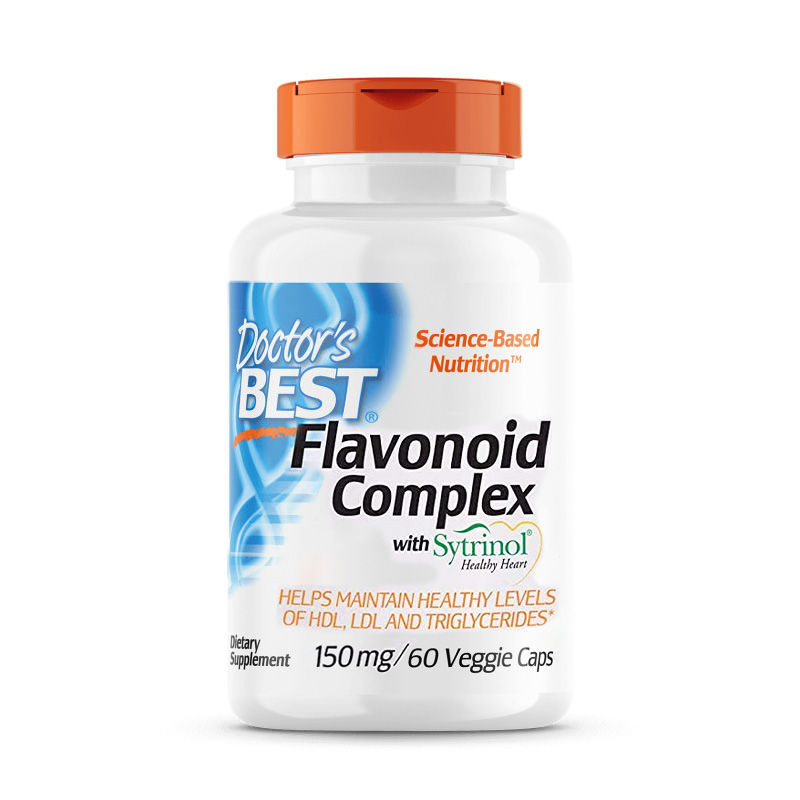 

Натуральная добавка Doctor's Best Flavonoid Complex, 60 вегакапсул
