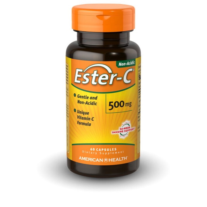 

Витамины и минералы American Health Ester-C 500 mg, 60 капсул