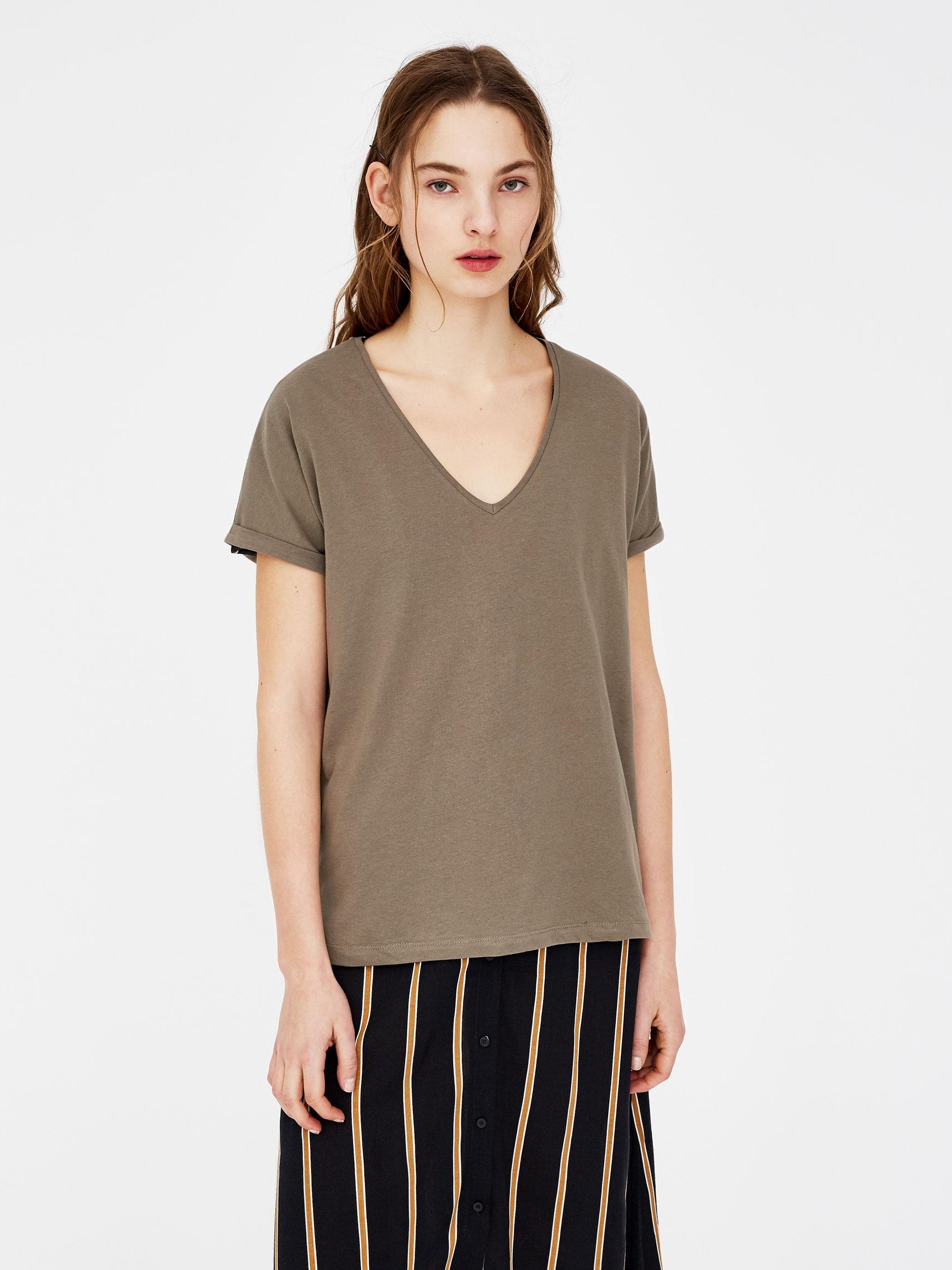 

Футболка Pull & Bear 5237/309/528-ACYC XL Хаки