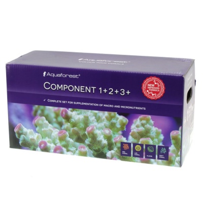 

Микро и макроэлементы для морского аквариума AQUAFOREST Component 1+, 2+, 3+, 3x5л Баллинг-метод