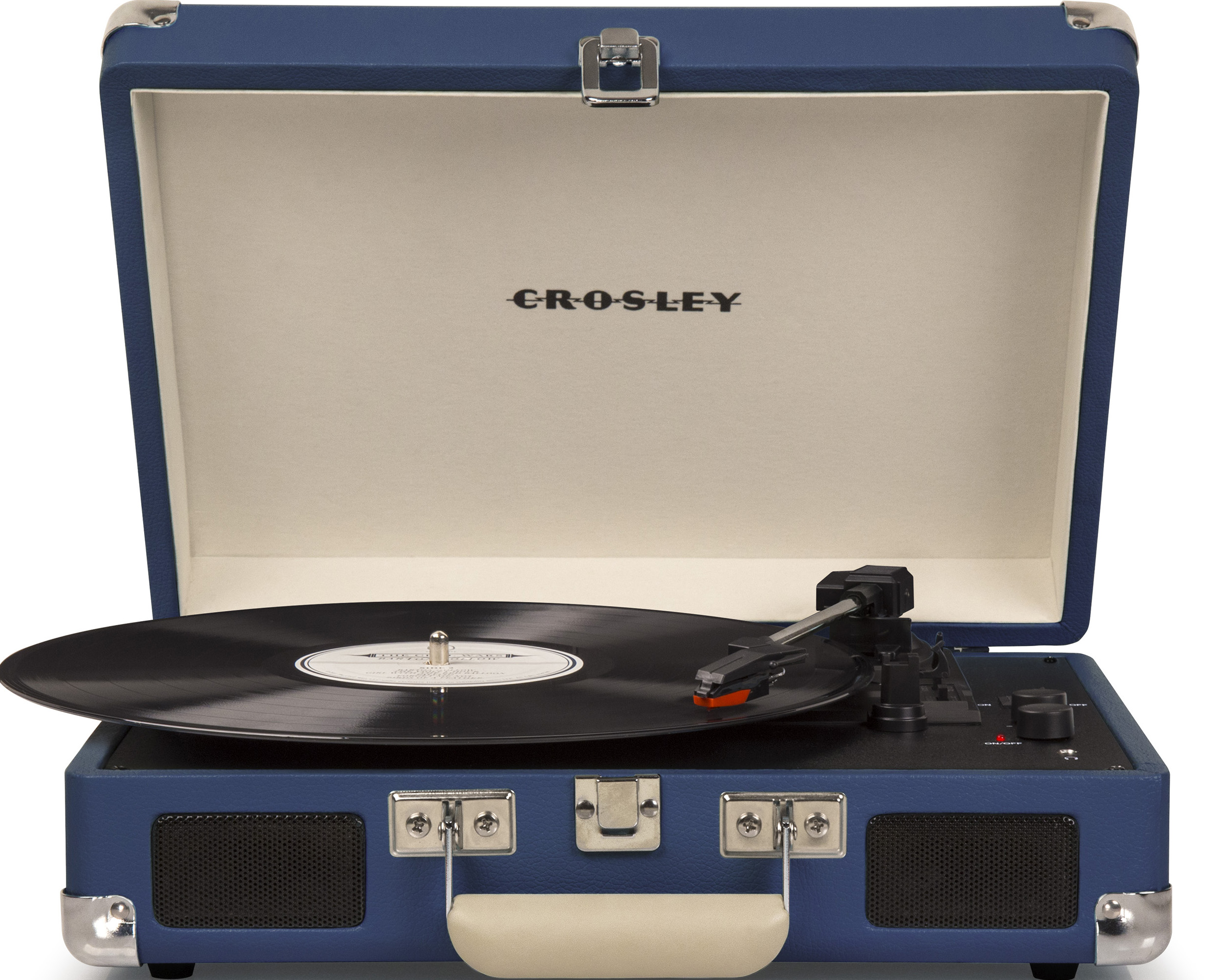 

Проигрыватель винила Crosley Cruiser Deluxe Blue c Bluetooth
