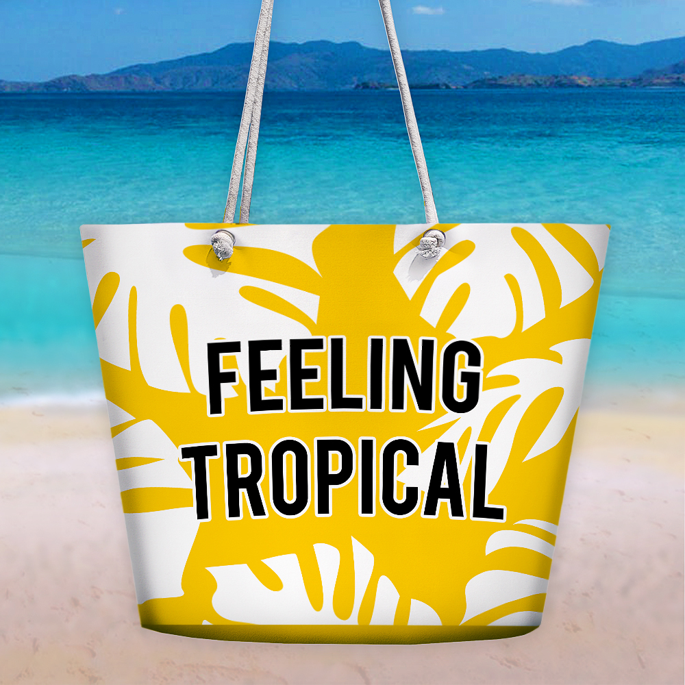 

Пляжная сумка Malibu Presentville Feeling tropical 50х36х15 см