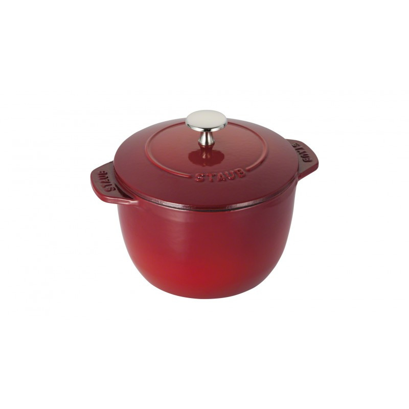 

Кастрюля чугунная эмалированная Staub для риса 1.75 л 16 см вишня 11721606