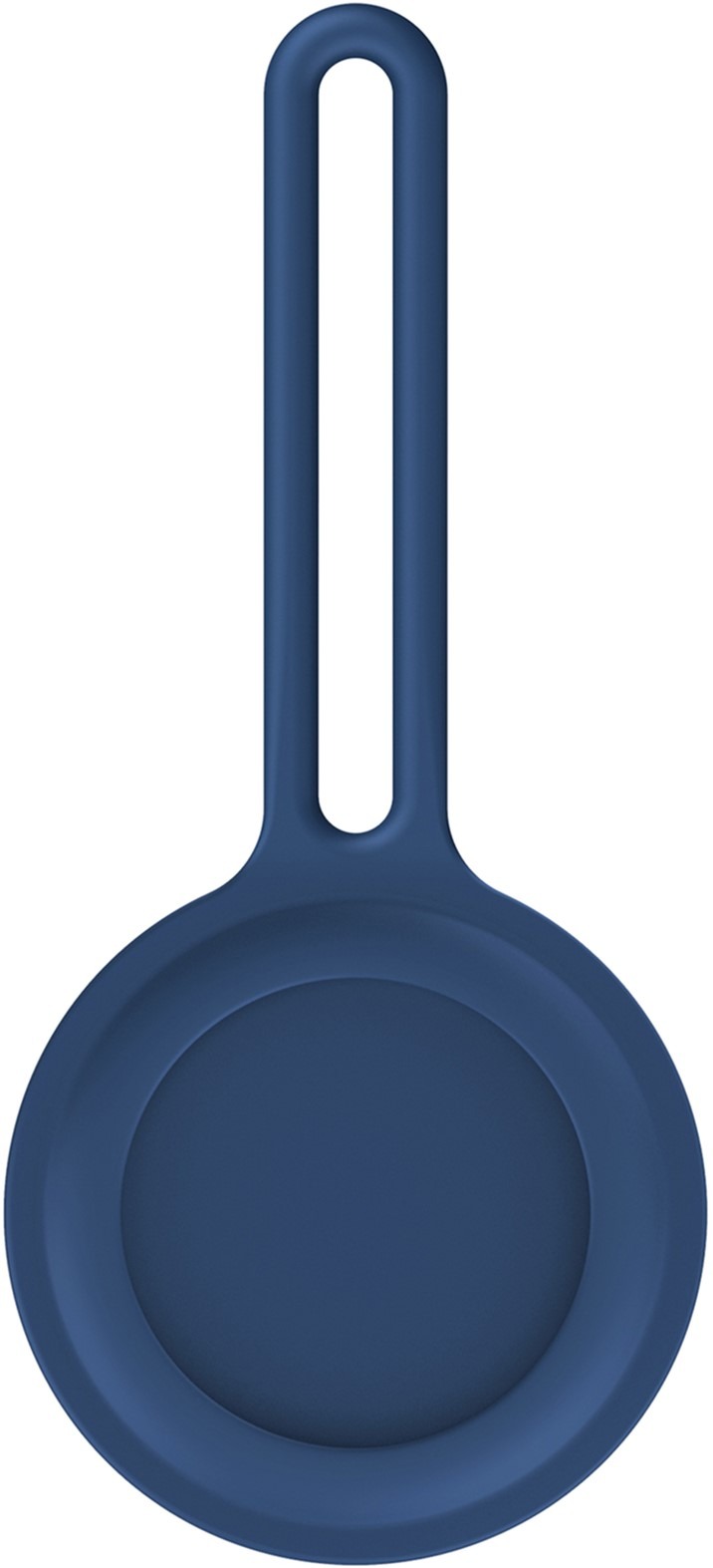 

Брелок - чехол Silicone Long Loop для AirTag Dark Blue - Темно-синий