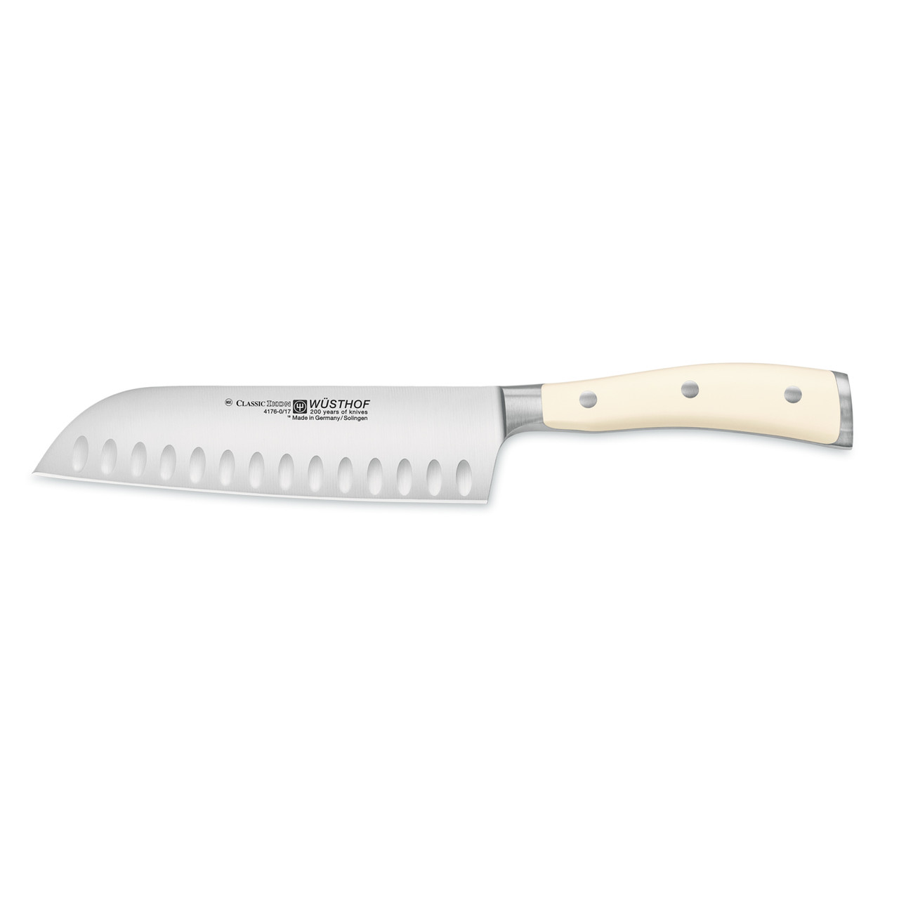 

Нож кухонный Santoku Wusthof Classic Ikon Creme 170 мм 4176-0