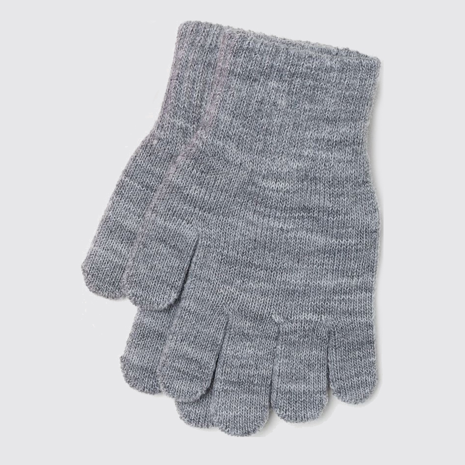 

Перчатки H&M 1610-7689460 92-104см Серый Меланж
