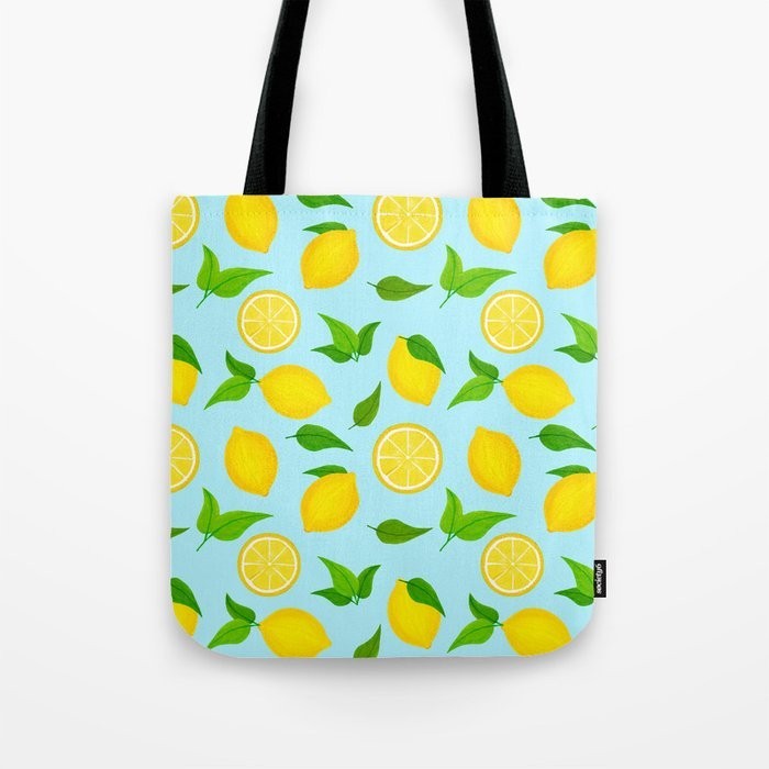 

Сумка Шоппер Риша Мясов Summer Lemons Pattern (sum-0063)