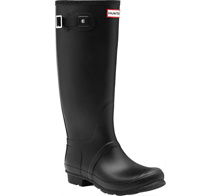 

Женские резиновые сапоги Hunter Original Tall Wide Fit Rain Boot Black 36