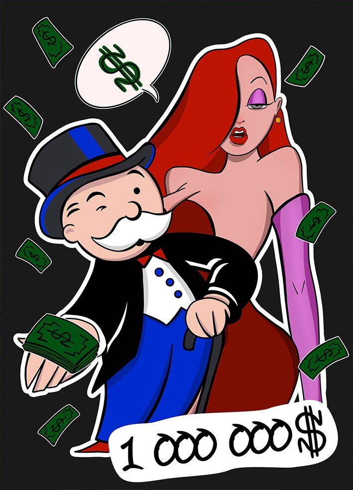 

Картина Xxnois Monopoly 120х90 см с покрытием акрилом MON01