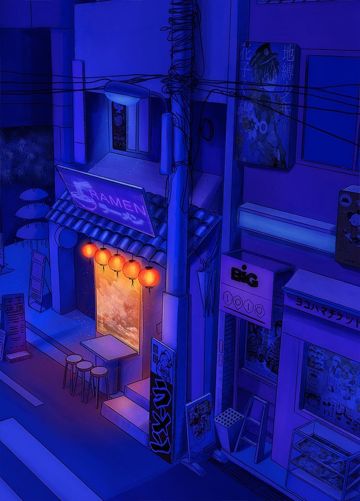 

Картина Xxnois Japanese restaurant 50х 40 см с покрытием акрилом RES01