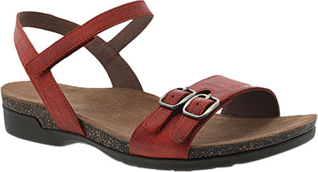 

Женские сандалии Dansko Rebekah Ankle Strap Sandal Coral Waxy Burnished Leather 37