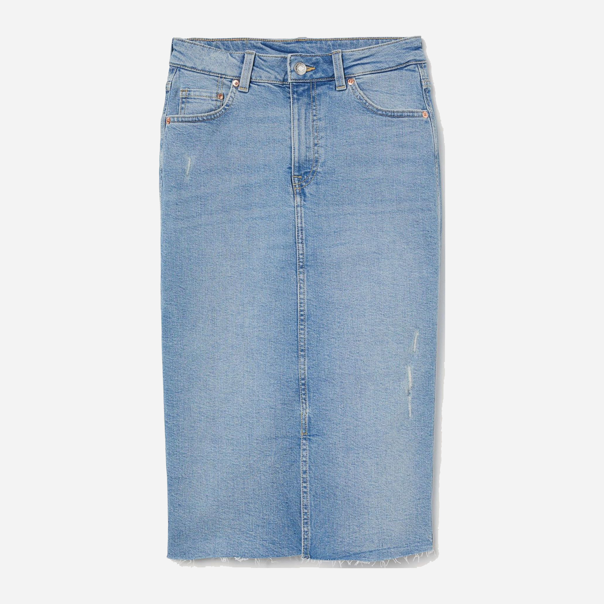 

Юбка джинсовая H&M 7792501dm 38 Голубая