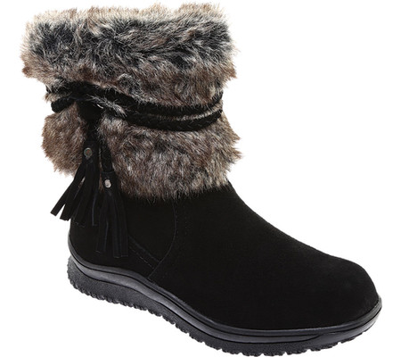 

Женские сапоги Minnetonka Everett Cold Weather Boot Black Suede 37