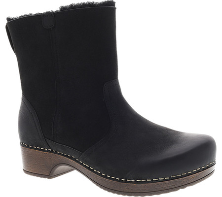 

Женские ботинки Dansko Bettie Ankle Bootie Black Burnished Nubuck 40