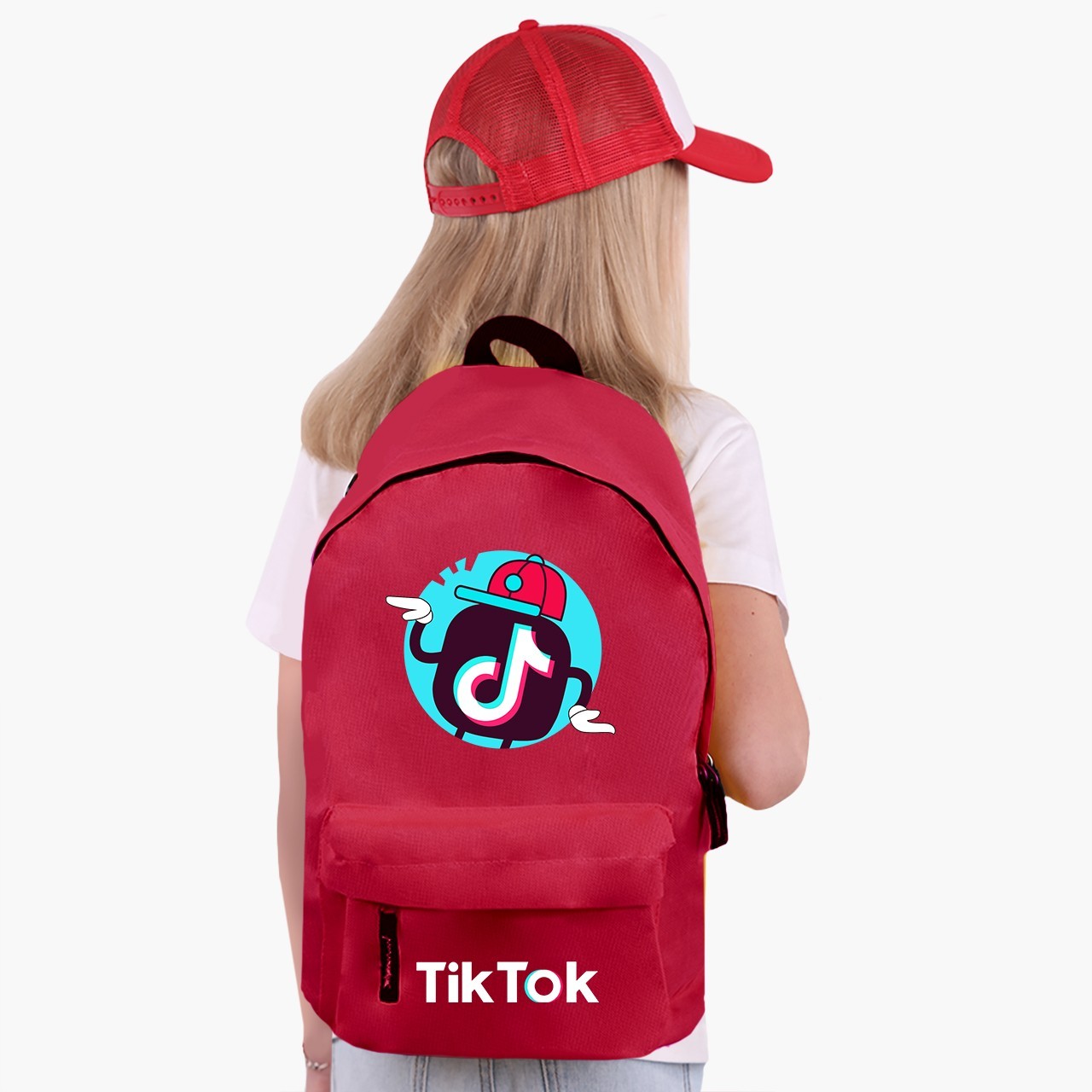 

Рюкзак детский ТикТок (TikTok) (9263-1712) 17 л Красный