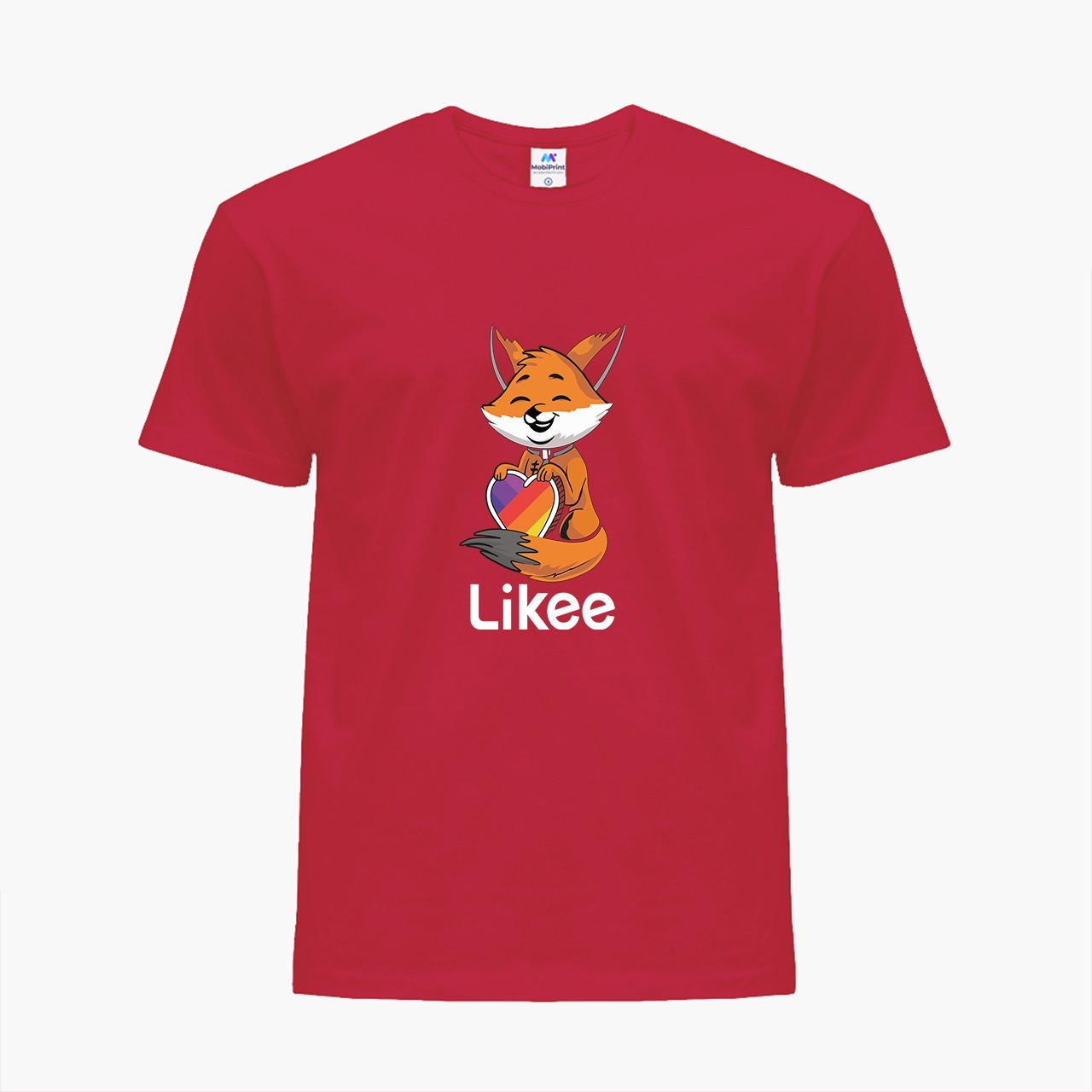 

Детская футболка Лайк Лиса (Likee Fox) (25186-1033) 158-164 см Хлопок Красный