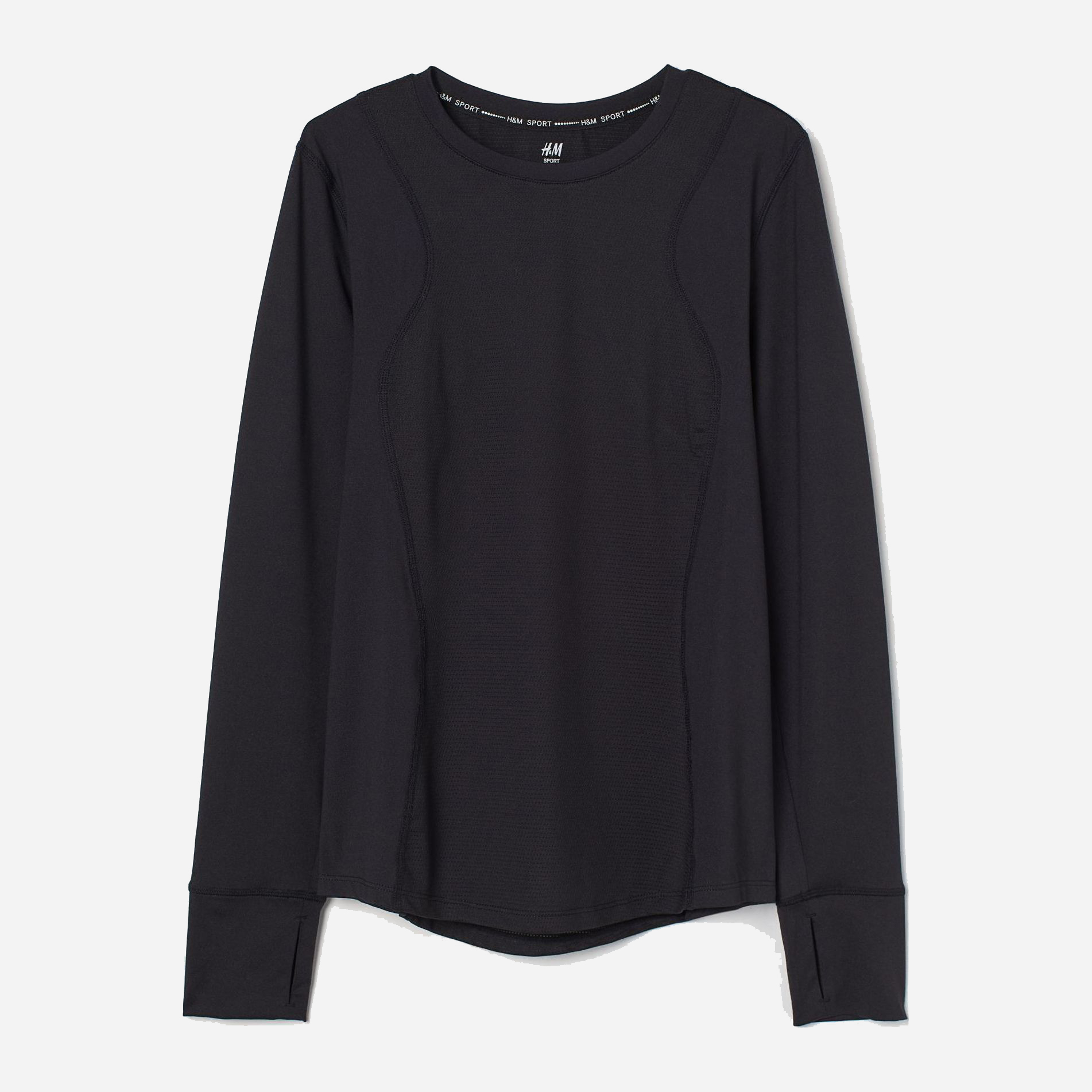 

Лонгслив H&M 8855472sm S Черный
