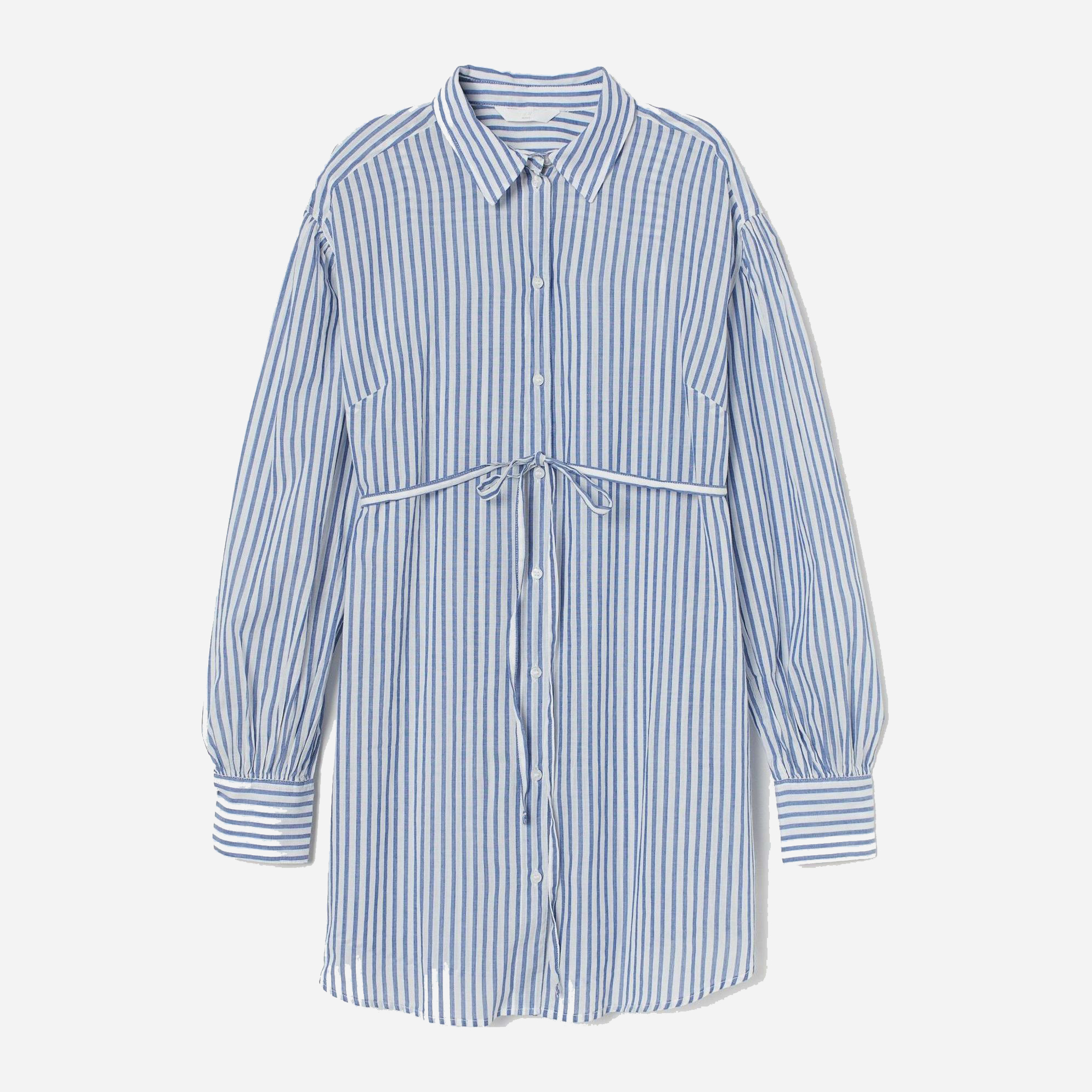 

Рубашка H&M 8946762sm 2XL Белая с синим