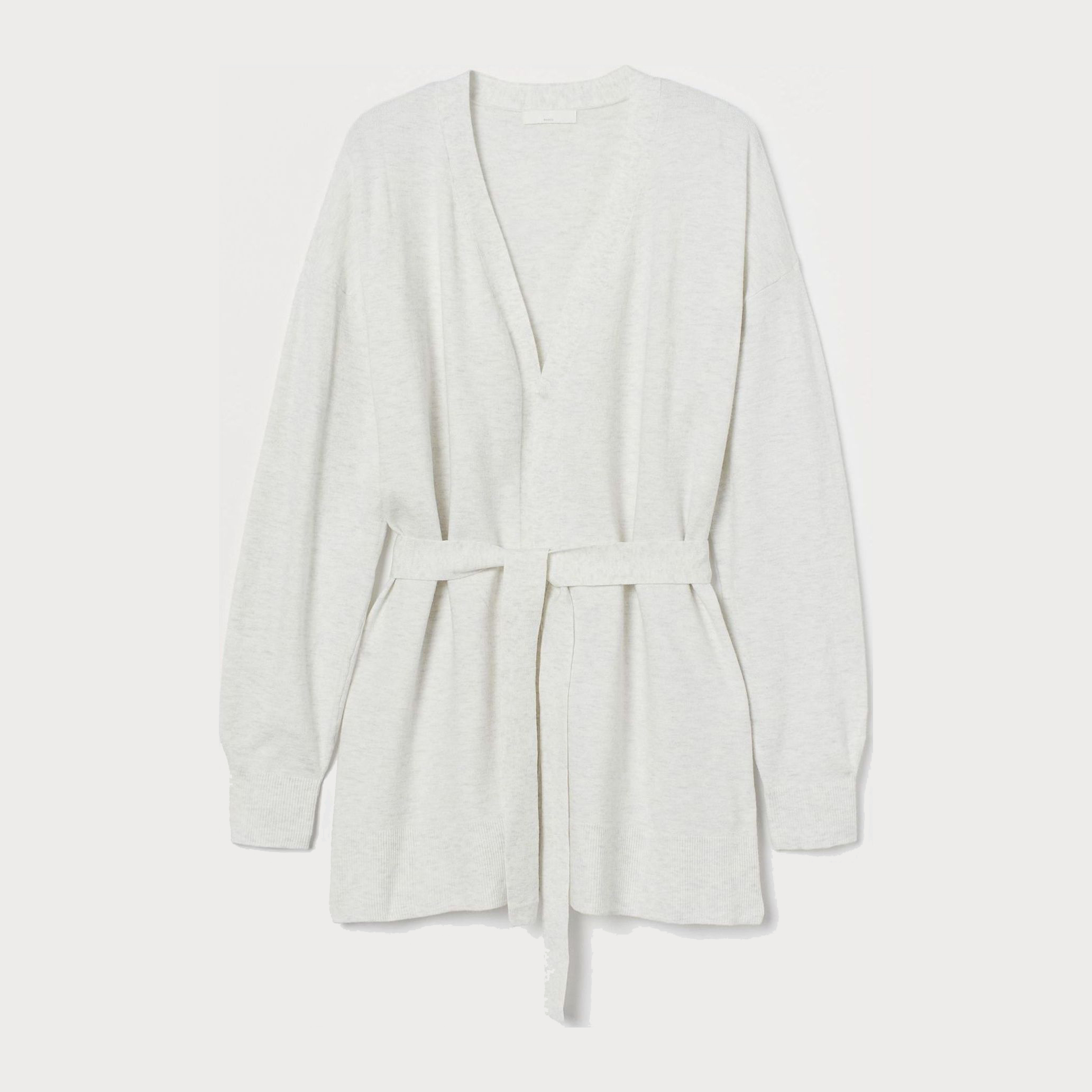 

Кардиган H&M 9039382sm L Светло-серый меланж