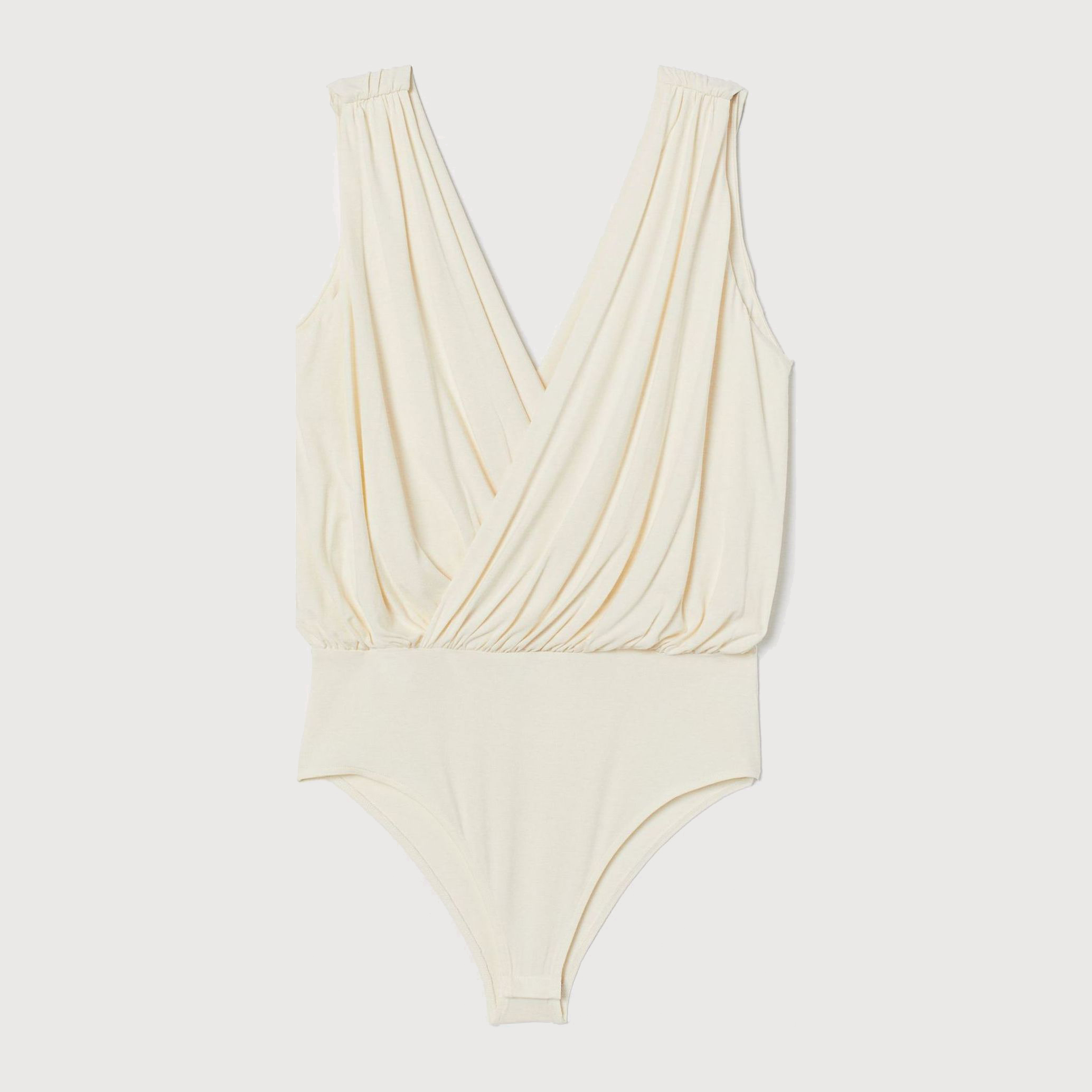 

Боди-блузка H&M 9137542dm  Кремовая, Боди-блузка H&M 9137542dm S Кремовая