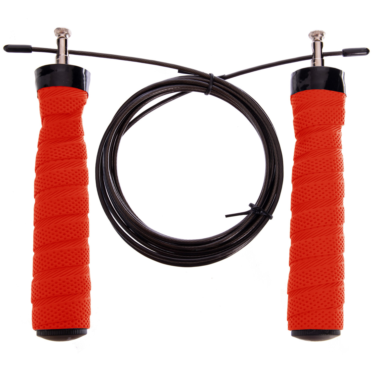 

Скакалка скоростная Кроссфит с подшипником и стальным тросом CIMA My Fit J603 3 м красная