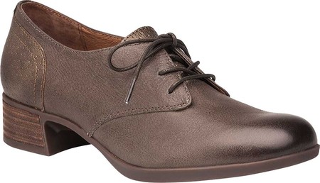 

Женские туфли Dansko Louise Heeled Oxford Stone Burnished Nappa 36